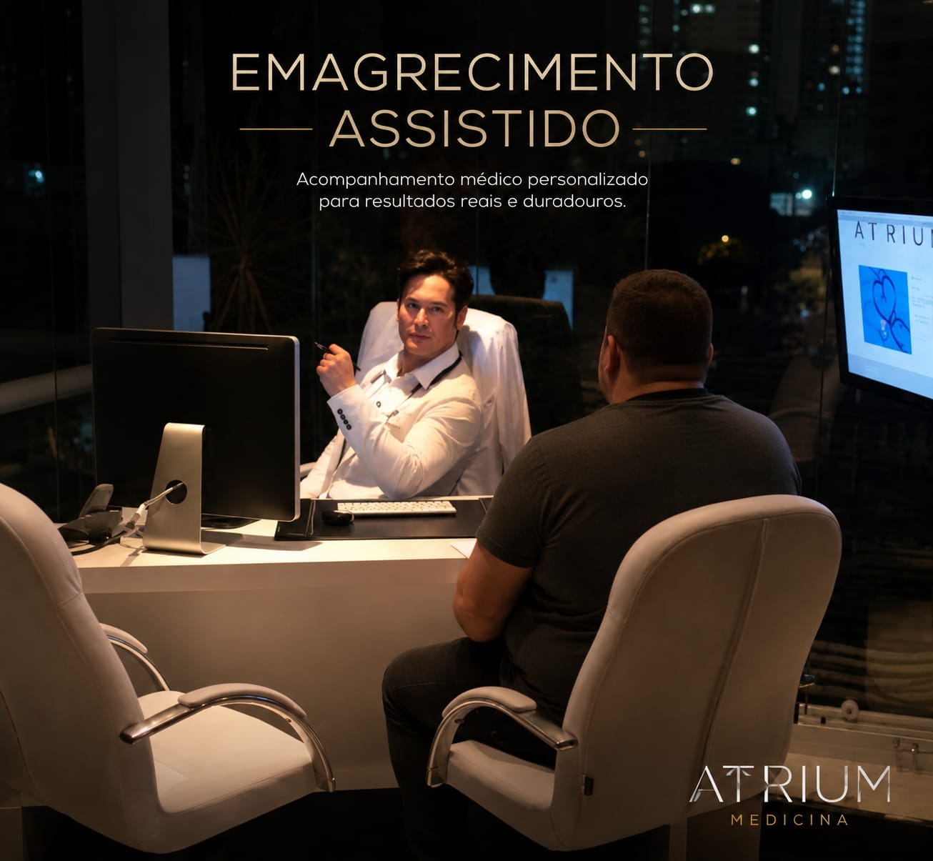 Emagrecimento assistido na Atrium Medicina